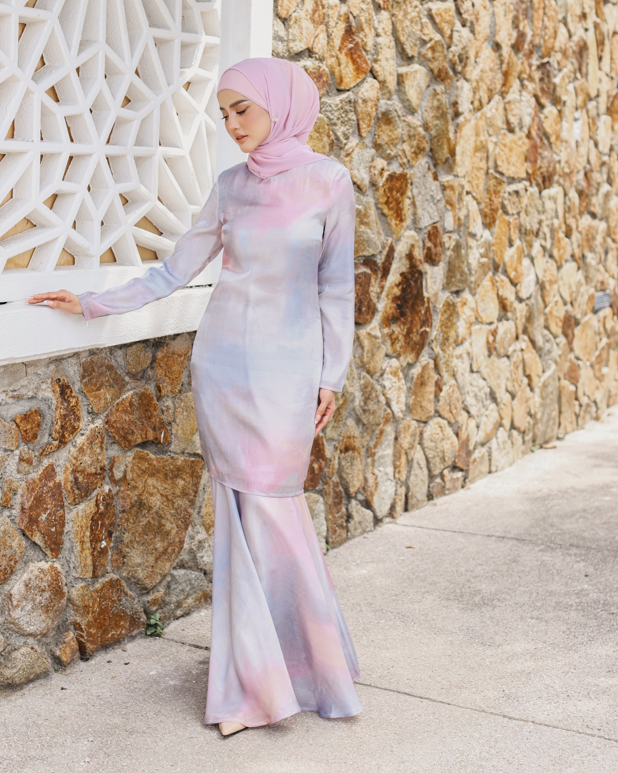 IVY KURUNG - DUSTY BLUE